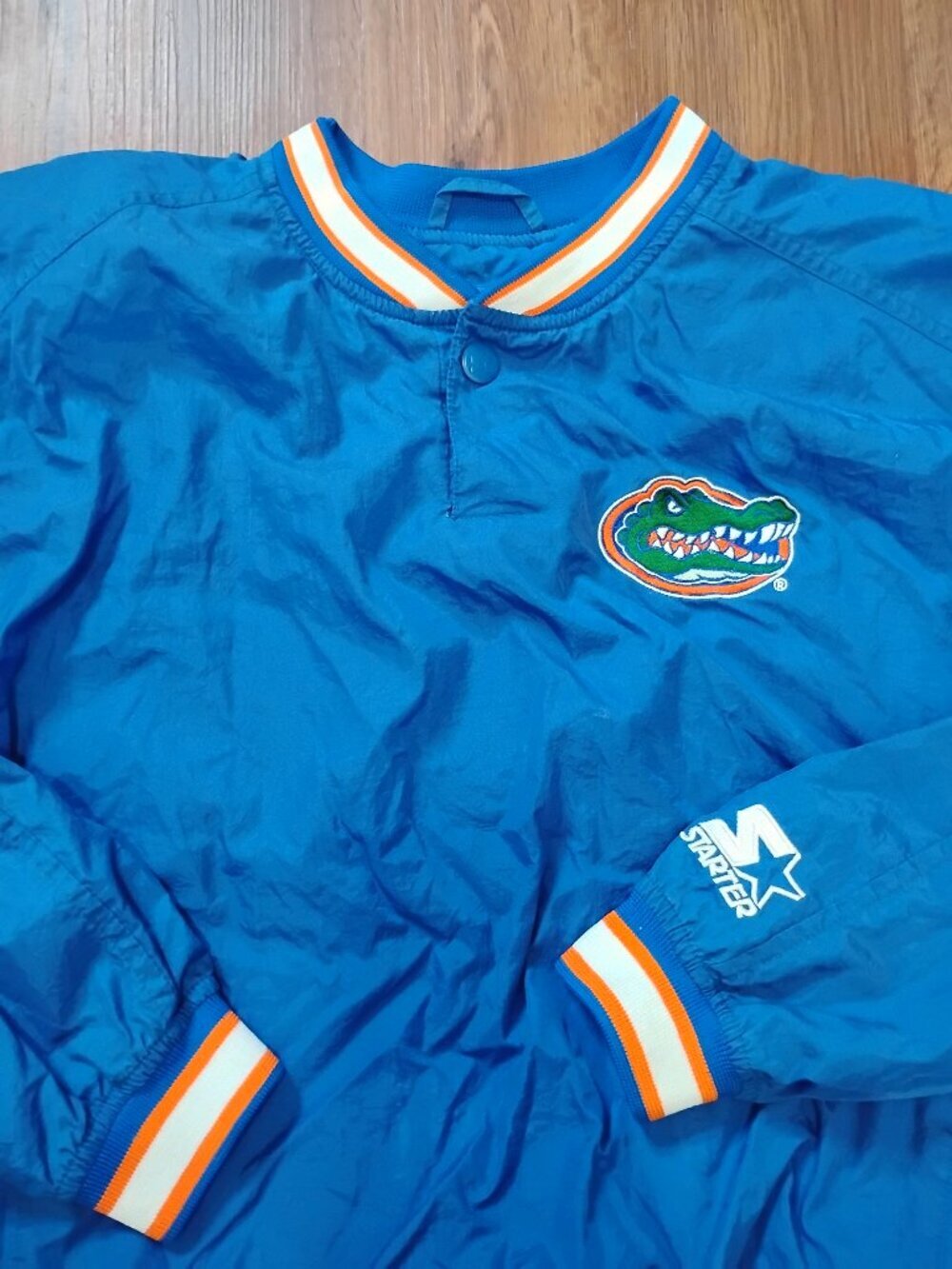 Vintage STARTER Florida Gators Pullover Jacket Windbreaker